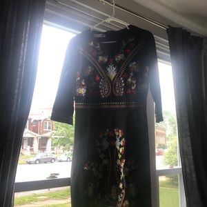 Embroidered dress